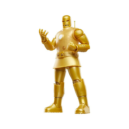 Hasbro Iron Man Marvel Legends - Figurine Iron Man (Model 01-Gold) 15 cm