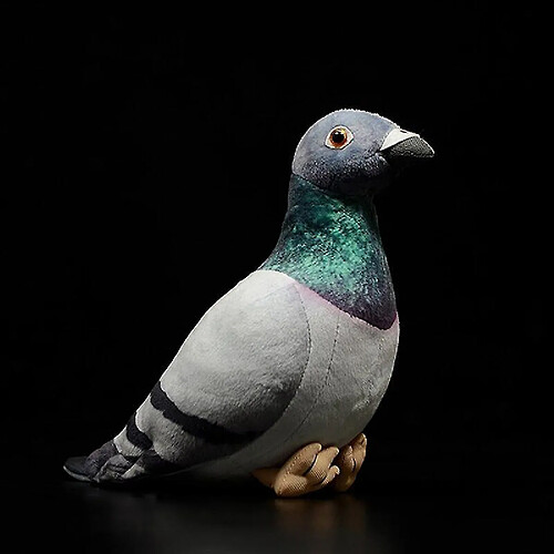 Universal Peluche analogique pigeon gris