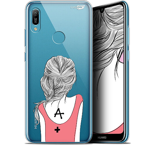 Caseink Coque arrière Huawei Y6 2019 (6.1 ) Gel HD [ Nouvelle Collection - Souple - Antichoc - Imprimé en France] See You