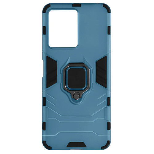 Avizar Coque pour Xiaomi Redmi Note 12 5G et 4G Antichoc avec Anneau Support Bleu