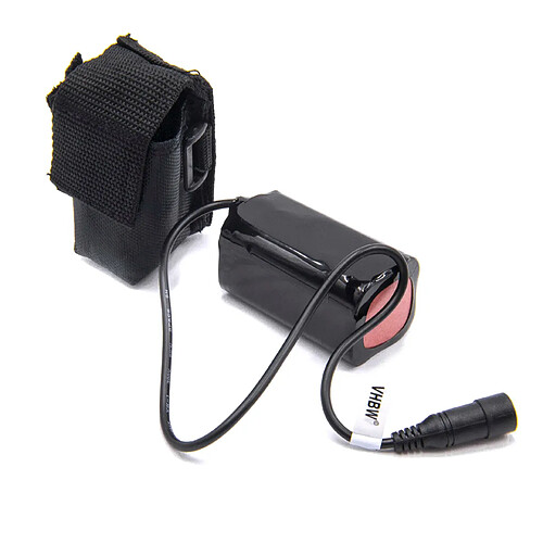 vhbw Li-Ion pack de batterie 6000mAh (8.4V) pour phare éclairage de vélo