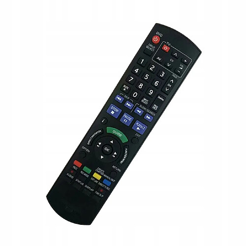 GUPBOO Télécommande Universelle de Rechange pour Panasonic DMR-EX77 DMR-EX78 DMR-EX88 Blu-Ray DV