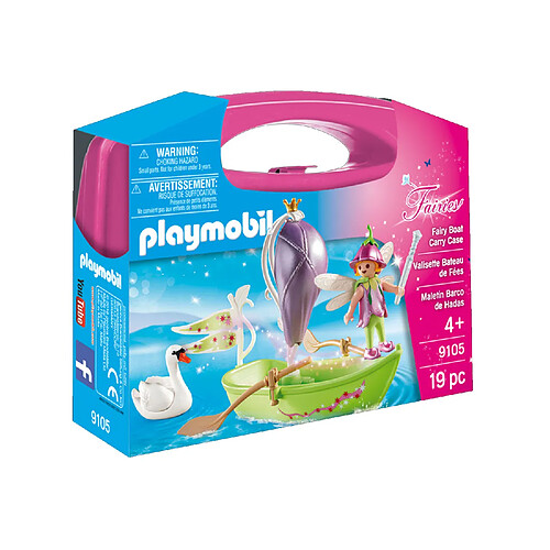 Playmobil® Playmobil 9105 Fairies : Valisette Bateau de Fées