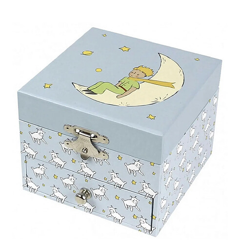 Trousselier Coffret Musique Cube Le Petit Prince et mouton - Figurine Petit Prince