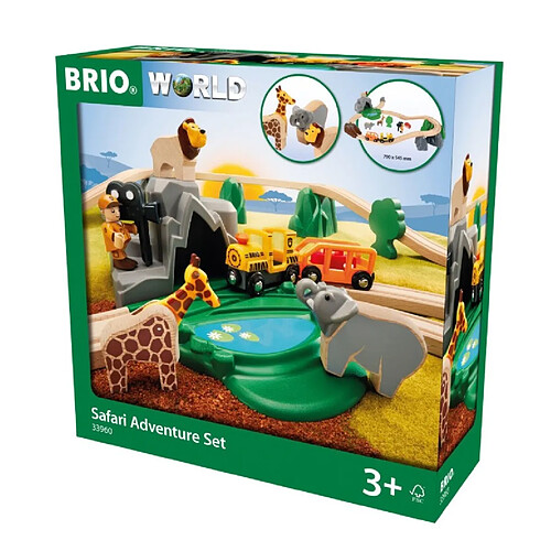 Brio 33960 Circuit reportage safari