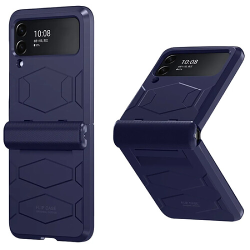 Coque en TPU anti-dérapant bleu pour votre Samsung Galaxy Z Flip3 5G