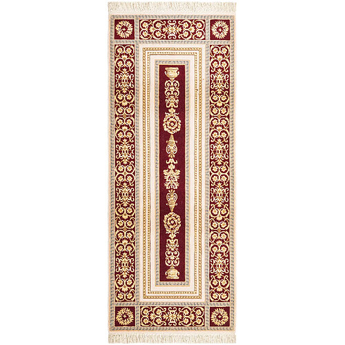 Vidal Tapis de couloir en laine 201x79 beige Darya