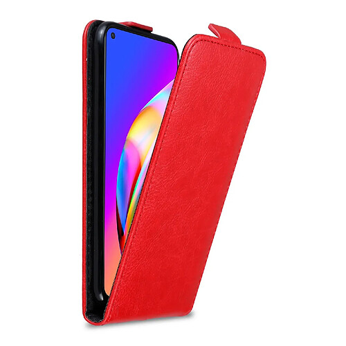 Cadorabo Coque Oppo A94 5G Etui en Rouge