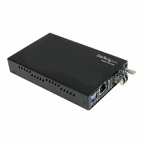 STARTECH Convertisseur Ethernet Gigabit sur Fibre Optique MultiMode LC - 1000 Mb/s - 550m - 2 Port(s)