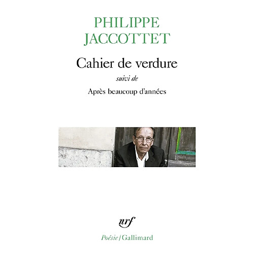 Cahier de verdure. Après beaucoup d'années · Occasion