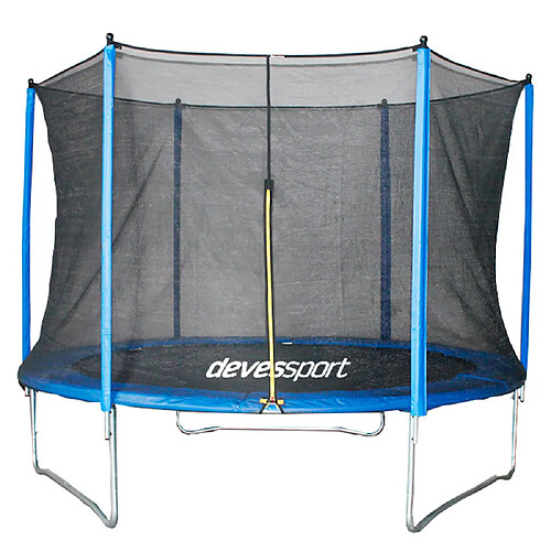 Devessport Trampoline Combo 245 cm bleu avec filet