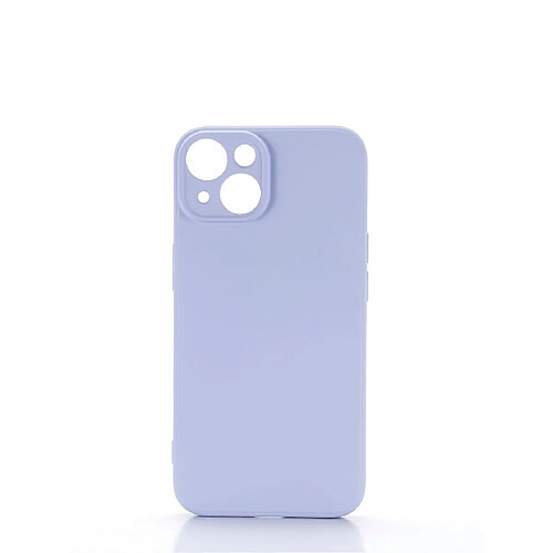 We Coque de protection SILICONE APPLE IPHONE 14 Violet: Matière silicone - effet mat – toucher doux – semi-rigide