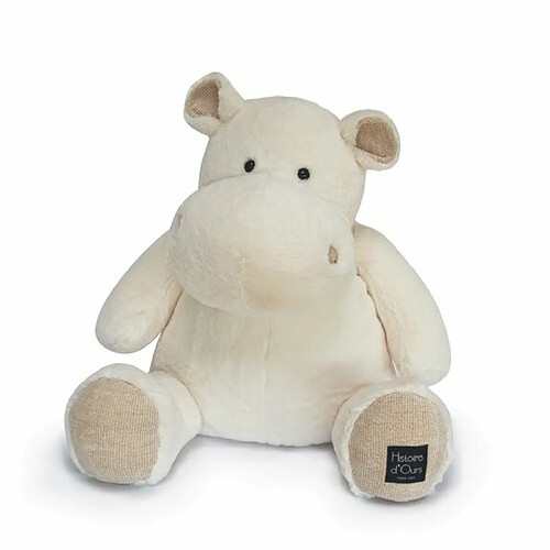 Ludendo Peluche Hippo Hip'chic Ivoire 85 cm