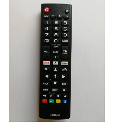 GUPBOO LG AKB75095307/5303 télécommande TV led amazon/netflix