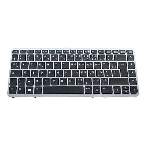 Clavier Ordinateur Portable Sans Fil noir blanche