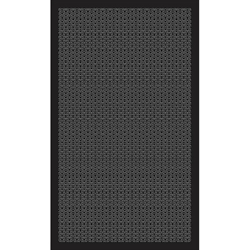 Alter Tapis de salle de bain, 100% Made in Italy, Tapis antitache avec impression numérique, Tapis antidérapant et lavable, Optique - Modèle Addy, cm 90x52