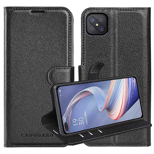 Cadorabo Coque Oppo A92s Etui en Noir