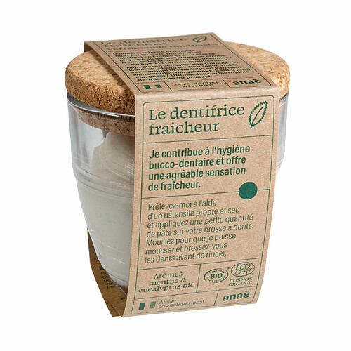 Ecodis Dentifrice fraicheur en pâte menthe eucalyptus