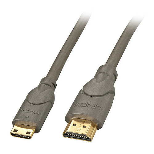 Lindy 41033 câble HDMI 3 m HDMI Type A (Standard) HDMI Type C (Mini) Noir