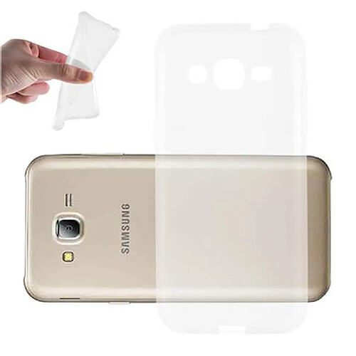 Cadorabo Coque Samsung Galaxy J2 2015 Etui en Transparent