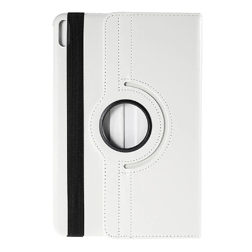 Etui en PU litchi avec support rotatif à 360° blanc pour votre Huawei MatePad Pro 10.8 pouces