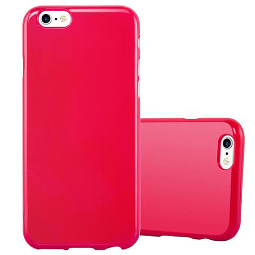 Cadorabo Coque iPhone 6 / 6S Etui en Rouge