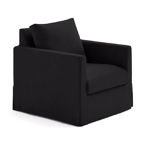 Lisa Design Serena - fauteuil déhoussable en tissu