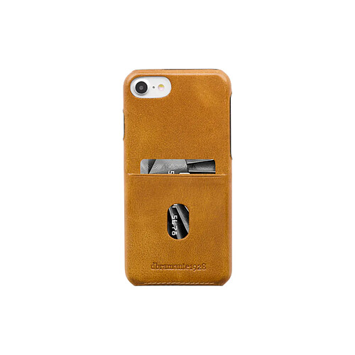 Alpexe Coque rigide en cuir camel Dbramante1928 pour iPhone 6/6S/7/8