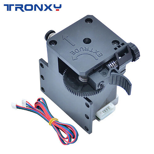 Tronxy 3D Upgrade Parts Assembled Titan Extruder Kit with Stepper Motor and Wire Support Print Soft Filament Compatible with X5SAP966