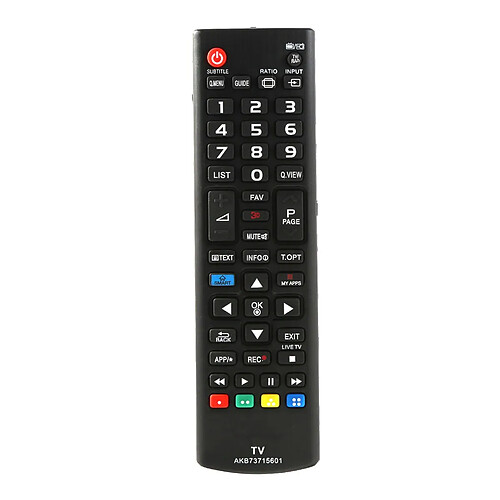 Huhua 433MHz Universal Smart TV Remote Command Remplacement TV Remote Command LG AKB73715601 LCD LED Smart TV |