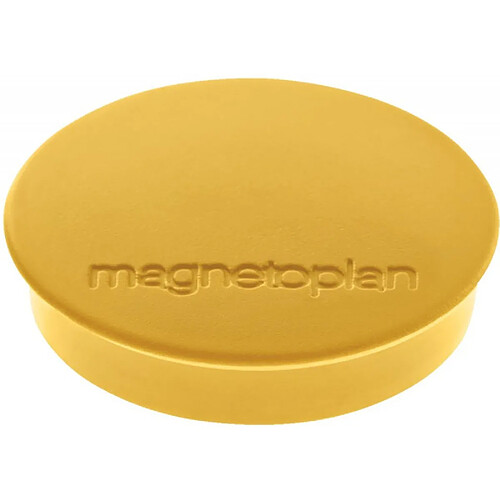 Magnétoplan Aimant D30mm VE10 Force 700 g jaune