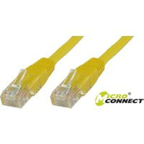 Disney Microconnect – U/UTP CAT6 1.5 m Yellow LSZH