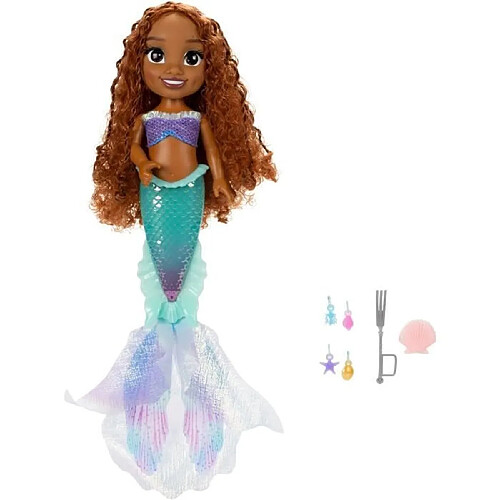 Jakks Pacific LA PETITE SIRENE LIVE ACTION - Poupée électronique ARIEL - 38 cm - JAKKS - 480465