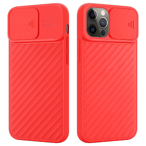 Cadorabo Etui iPhone 13 PRO MAX en Rouge Coque