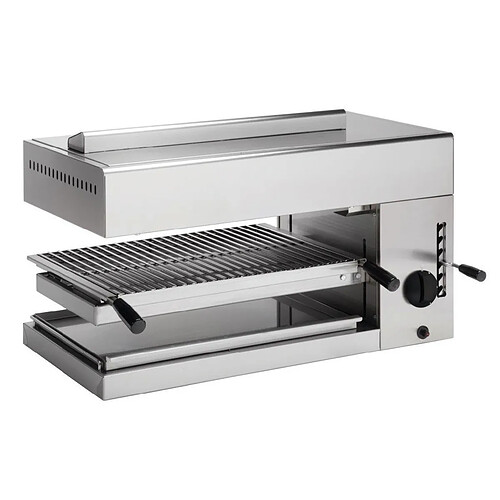 Nosem Salamandre de Cuisine gaz - Base mobile 8 positions - Grille 575 x 400 mm - SG7