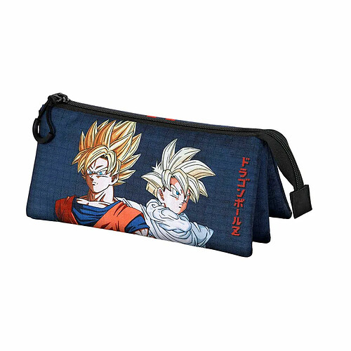 Dragon Ball Z Trousse Fourre-Tout Triple Dragon Ball Karactermania Bleu foncé