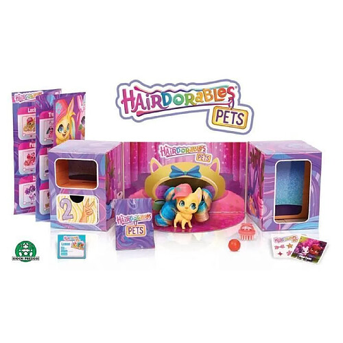 Giochi Preziosi Hairdorables Pets - Animal et accessoires surprises - Modeles aléatoires