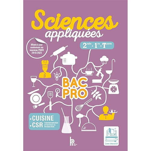 Sciences appliquées 2de, 1re, terminale · Occasion