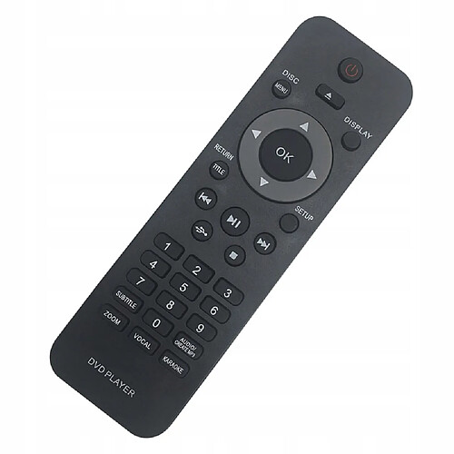 GUPBOO Télécommande Universelle de Rechange pour lecteur DVD Philips DVP3020 DVP5980 DVP3120