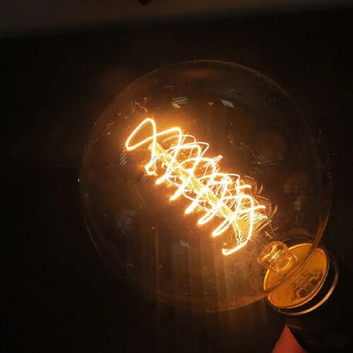 Desineo Ampoule vintage bulb Edison E14 G45 filaments Spirale 25 W