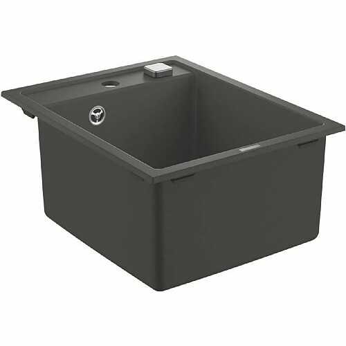 Evier à encastrer en pierre - Minéraux - GROHE K700 - 40 x 50 x 20 cm - Gris anthracite