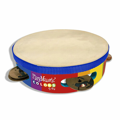 Tambourin Reig Bois Multicouleur