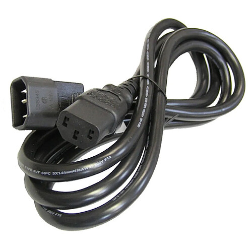 Adaptateur Rallonge Câble Alimentation C13 C14 Dell 0T736H T736H Noir 180cm NEUF · Occasion