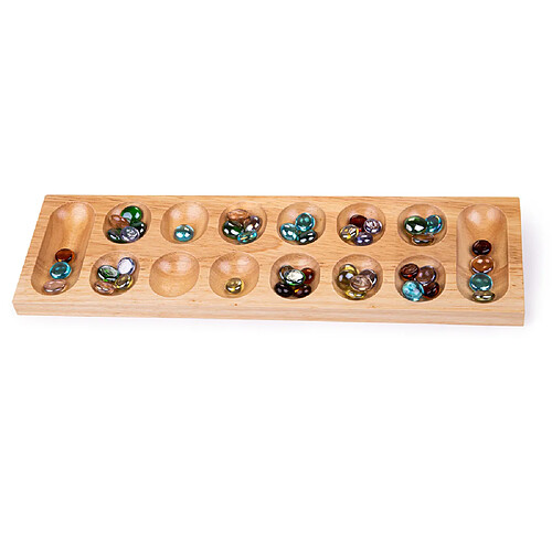 Bigjigs Toys Jeu Mancala en bois