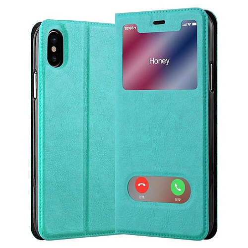 Cadorabo Coque iPhone XS MAX Etui en Turquoise