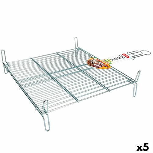 Grill Algon Double zingage 45 x 50 cm (5 Unités)