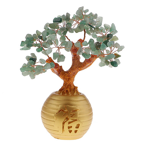 richesse argent chanceux arbre feng shui cristal arbre en plastique décor à la maison rose