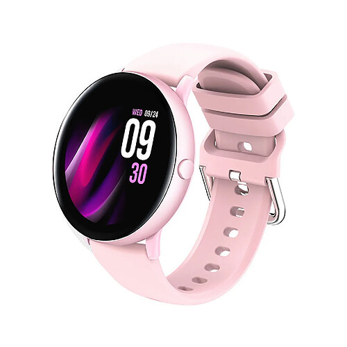 Montre Connectée avec Étanche Sport Fitness Trackers d'Activité Chronomètre Compatible IOS,Android-Rose