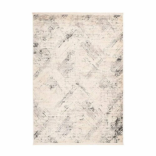 Paris Prix Tapis Imprimé Antique Délavé Palace Beige 120 x 170 cm