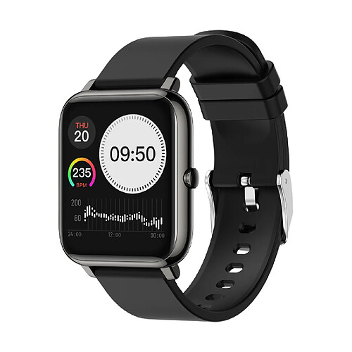 Universal Smartwatch Homme 1.69 Pouce Fitness Tracker IP68 Imperméable Smartwatch Femme Smartwatch pour Xiaomi Apple Smartwatch (Noir)